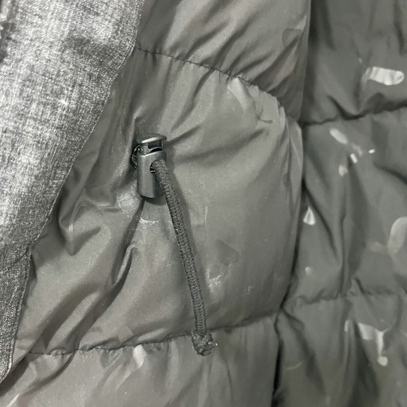 EUC Women's Aritzia Community Paradigm Down Parka Gray Hooded Coat, Size M - Picture 8 of 14